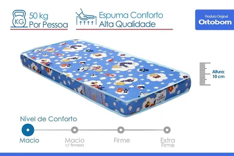 Foto oficial do Colchão Ortobom Baby Physical