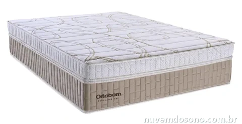 Foto oficial do Colchão Ortobom Exclusive Gel